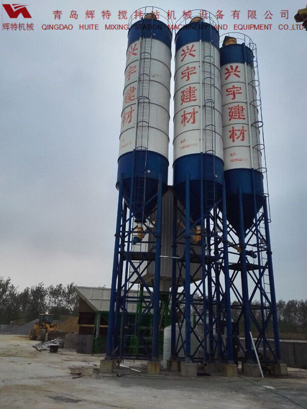 HZS75混凝土攪拌站 輝特機(jī)械 根據(jù)客戶(hù)需求改動(dòng)