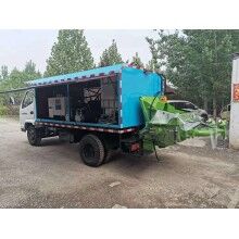  車載式雙噴頭濕噴機(jī)，車載式濕噴臺(tái)車，雙噴頭混凝土濕噴臺(tái)車