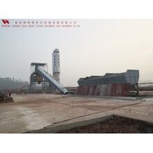 輝特混凝土攪拌站HZS120---保障工作人員安全，實(shí)現(xiàn)模塊化理念