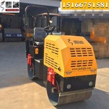 造型新穎！座駕式1噸壓路機(jī) 全液壓雙鋼輪振動(dòng)壓路機(jī) 小型壓路機(jī)