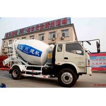 混凝土攪拌運(yùn)輸車4立方，液壓驅(qū)動(dòng)、風(fēng)冷式散熱器
